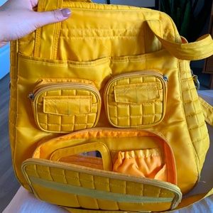 Lug puddle jumper bag